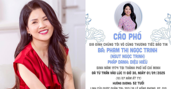 Nguyên nhân diễn viên Ngọc Trinh (Mùi Ngò Gai) đột ngột qua đời