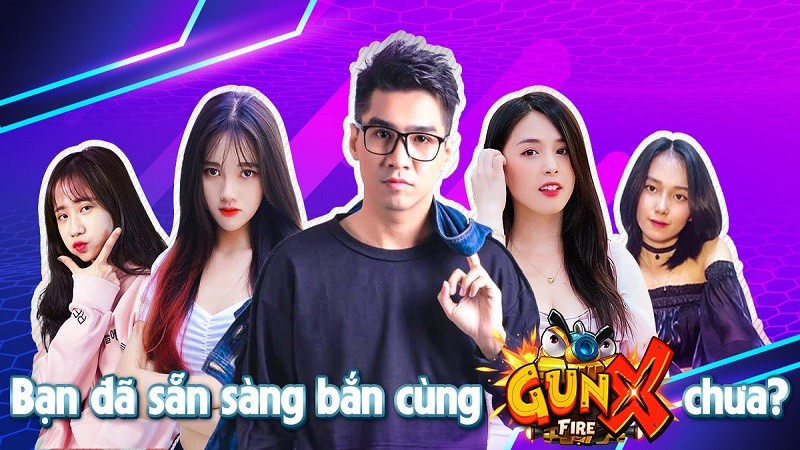 Pewpew cùng dàn nữ hot streamer đồng loạt đổ bộ đua tài xạ thủ GunX: Fire