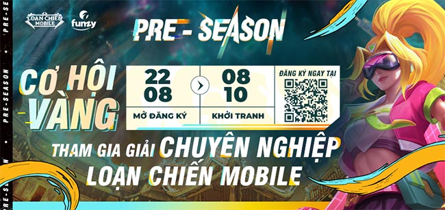 Chỉ còn 2 ngày nữa, cổng đăng ký tham dự Pre-season Zaka’r League A của Loạn Chiến Mobile sẽ chính thức khép lại