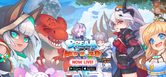 Dream of a New World Tựa game RPG, chiến đấu theo lượt mới ra mắt trên Mobile