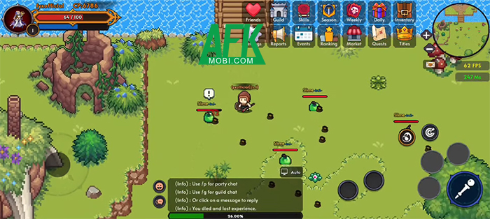 Zylon game MMORPG 2D cho bạn cày cuốc trong một thế giới fantasy ngộ nghĩnh