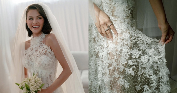 Bí mật váy cưới Selena Gomez: Phải phóng to lên mới thấy thứ này!