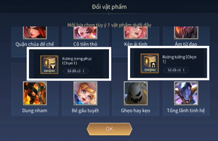 Liên Quân Mobile: Garena gây sốc khi tặng FREE 1 Rương tướng và 1 Rương skin tự chọn từ 4/11