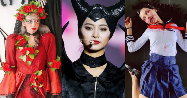 Sao Hàn-Thái đình đám hóa trang Halloween: TWICE quá đáng nể, BTS và BLACKPINK phải 