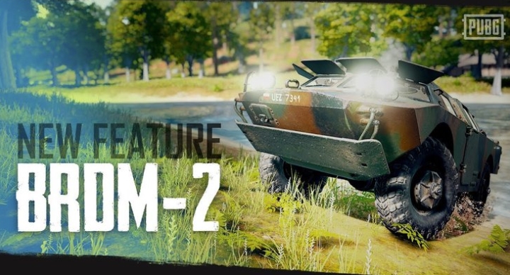 Giới thiệu tất tần tật về chiếc xe BRDM-2 mới của PUBG Mobile