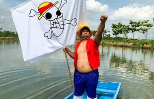 One Piece: Fan nhận xét màn cosplay Luffy bụng phệ giống hệt phiên bản thuyền trưởng băng Mũ Rơm 