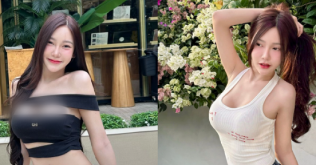 Hot girl xinh đẹp chăm khoe vòng 1 “ngộp thở” khi xuống phố