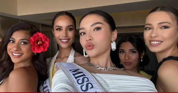 Thi Miss Universe, Kỳ Duyên phải dậy từ 4h sáng để tự trang điểm và làm tóc