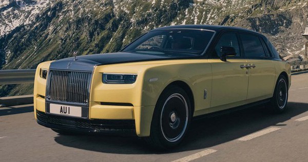 Chiêm ngưỡng độc bản Rolls-Royce Phantom Goldfinger mạ vàng