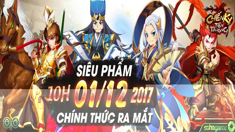 Chiến Kỵ Tiên Phong: Game chiến thuật chinh phục mỹ nhân Tam Quốc ra mắt hôm nay