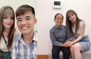 Bà Tân Vlog cùng con trai chụp ảnh với gái xinh, dân mạng đồn thổi 