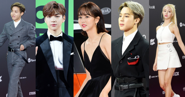 Siêu thảm đỏ MMA 2019: BTS lột xác thành dàn tổng tài, Kim Soo Hyun hở bạo bất ngờ bên ITZY và quân đoàn idol