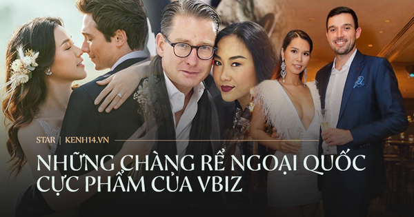 Ngắm 5 chàng rể ngoại quốc của Vbiz: Toàn tài giỏi điển trai hết chỗ chê, gây mê nhất là ông xã MC Hoàng Oanh