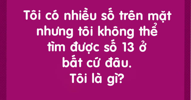 Rèn IQ với 7 câu đố cực hay