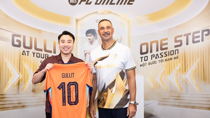 Huyền thoại Ruud Gullit đến Việt Nam, giao lưu cùng cộng đồng FC Online