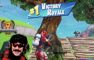 Không cần tập luyện Fortnite nhiều, Dr Disrespect chơi for fun vẫn thể hiện kỹ năng kinh khủng với pha xử lý không thể tin được