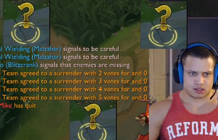 Hiện tượng ngàn trận có một - Riot Games cho phép làm lại trận đấu kể cả khi không có AFK