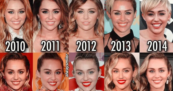 Choáng với hình ảnh 10 năm như một của Miley Cyrus: Nhìn tưởng nhân bản, đúng là 