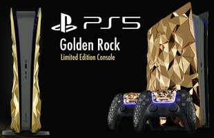 PlayStation 5 bản đặc biệt phủ 20kg vàng, bọc da cá sấu... giá chỉ tầm 22 tỷ đồng