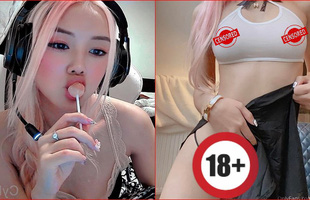 Nữ streamer Việt từng gây sốc với hành động sexy lúc livestream, hóa ra làm thêm cả “công nghiệp 18+”