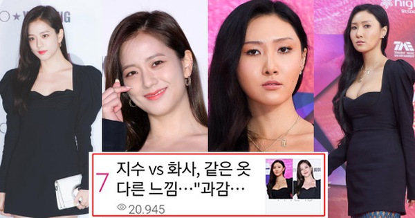 Mới sáng ra Hwasa và Jisoo đã lên top Naver vì màn so sánh: Visual, thần thái quá đỉnh, nhưng 