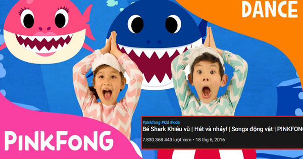 Baby Shark đạt lượt xem 