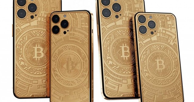 Ấn tượng với iPhone 16 Pro dát vàng 24K lấy cảm hứng từ Bitcoin