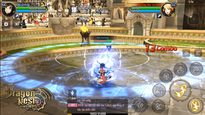 TOP game mobile phát triển từ IP huyền thoại Dragon Nest PC