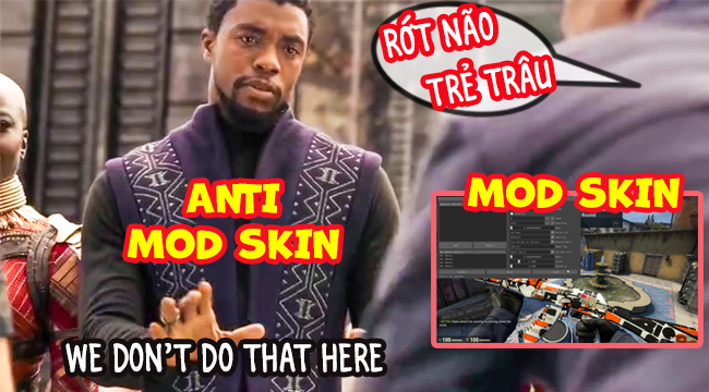 Gọi những người anti mod skin là trẻ trâu không não, thanh niên nhận về cả “biệt thự” gạch đá