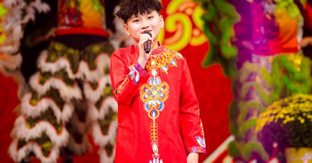 “Soái ca” nhí đa tài Vũ Ngọc Trọng Phương đắt show mùa Tết