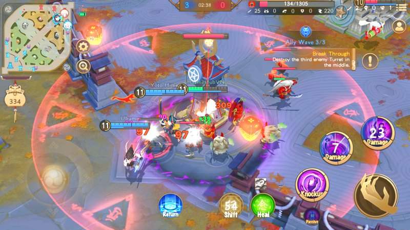 Tải ngay Onmyoji Arena - Âm Dương Sư MOBA vừa lên Mobile