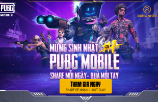 Hướng dẫn chi tiết tham gia sự kiện ‘Vòng Quay Ngập Thính’ trong tựa game PUBG Mobile