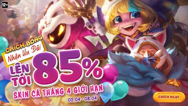 Tham gia “Chích Bóng” – Sở hữu trang phục Cá Tháng Tư giới hạn với ưu đãi lên tới 85% từ 02/04 đến 08/04