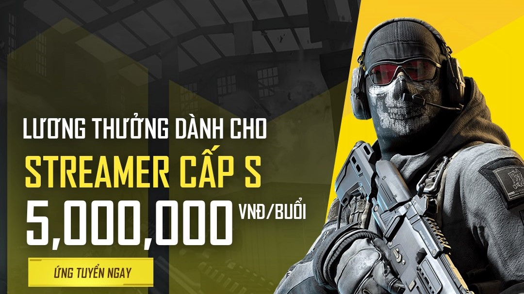 Cơ hội nhận lương tiền triệu từ Call of Duty: Mobile VN
