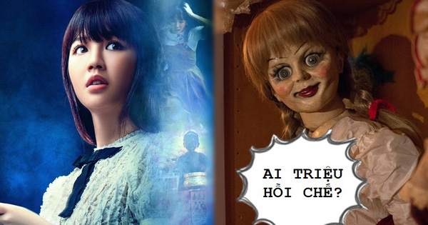 Amee bị nhầm là Annabelle trong poster mới của Thiên Thần Hộ Mệnh