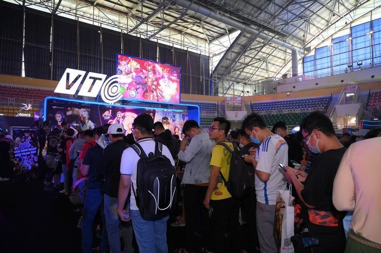 Tặng 30.000 phần quà, VTC Game trở thành gian hàng được thu hút nhất tại tại triển lãm Ngày hội game Việt Nam - Vietnam GameVerse 2023