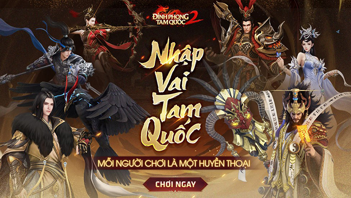 Đỉnh Phong 2 – Tân Tam Quốc tổ chức đua Top nhận hiện vật khủng