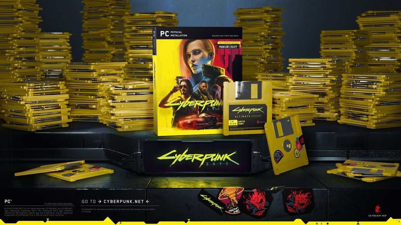 Cyberpunk 2077 Chính Thức Công Bố Phiên Bản Đĩa Mềm Siêu Giới Hạn Nhân Ngày Đầu Tháng Tư