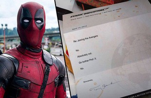 Deadpool từng ngỏ lời xin gia nhập Biệt đội Avengers nhưng bị Iron Man từ chối không thương tiếc