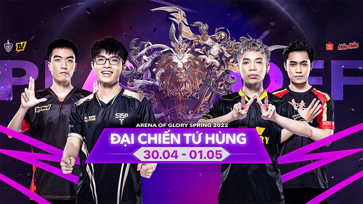 Lịch thi đấu Playoffs Đấu Trường Danh Vọng Mùa Xuân 2022: Chung kết SGP vs VGM