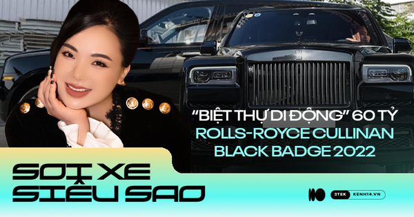 Cận cảnh siêu xe giá 60 tỷ, là biệt thự di động trên phố - Rolls-Royce Cullinan Black Badge 2022