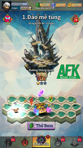 Chiến đấu chạy đua với thời gian để chinh phục các vòng lặp tại LoopLegends: Idle Vortex