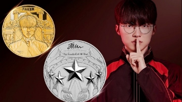 Xưởng đúc tiền Hàn Quốc ra mắt "Huy chương Faker" – Tôn vinh huyền thoại TTĐT