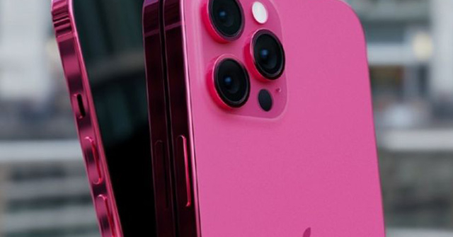 HOT: Ảnh nóng iPhone 13 Pro Max màu Rose Pink xuất hiện