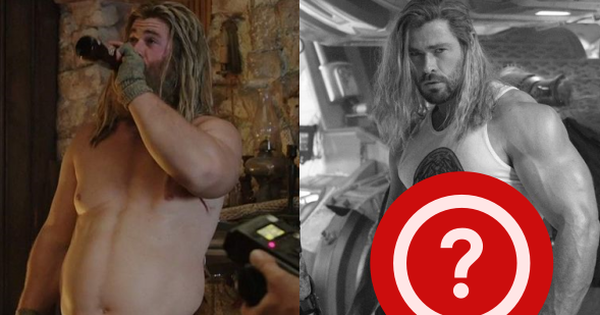 Nam thần Chris Hemsworth ở hậu trường Thor 4 đẹp muốn ngã khuỵu, nhưng cái bụng mới thu hút sự chú ý!