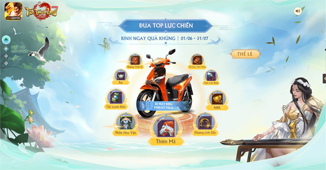 Sự kiện đua top liên server đầu tháng 6 của Tân Thiên Long Mobile VNG khiến cộng đồng xôn xao