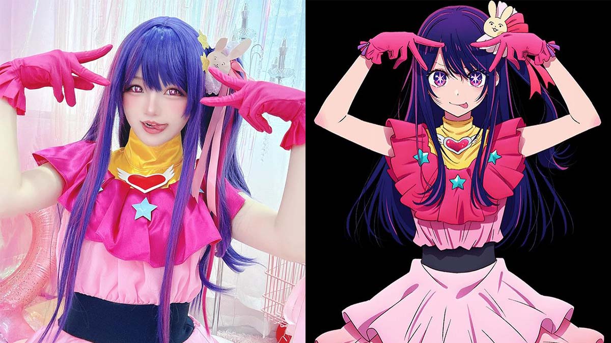 Tái hiện hình ảnh chân thực của idol Hoshino Ai - Oshi no Ko trong bộ ảnh cosplay siêu dễ thương