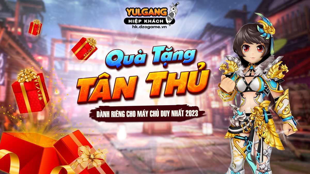 Tặng 200 gift code Yulgang Hiệp Khách mừng máy chủ mới ra mắt!