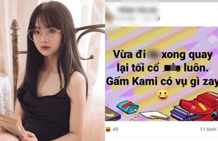 Gấm Kami công khai người yêu, tung cả clip có cảnh “tình cảm”