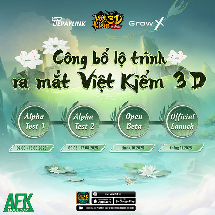 Có gì trong Việt Kiếm 3D Mobile, game MMORPG thuần Việt mở cửa vào tuần tới?